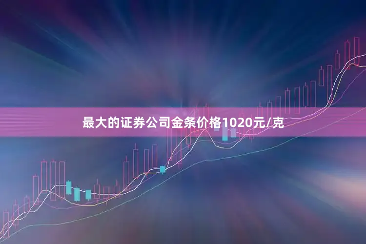 最大的证券公司金条价格1020元/克