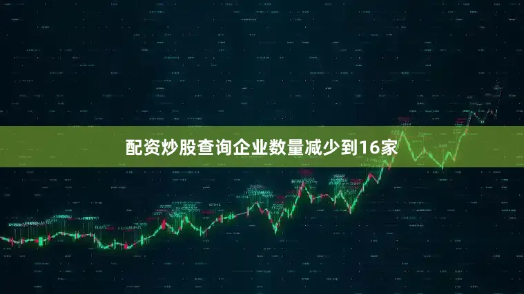 配资炒股查询企业数量减少到16家