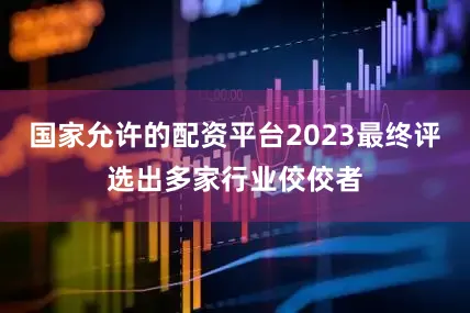 国家允许的配资平台2023最终评选出多家行业佼佼者