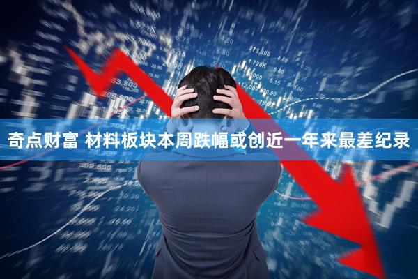 奇点财富 材料板块本周跌幅或创近一年来最差纪录